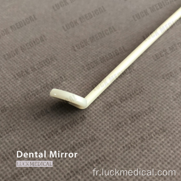 Miroir de bouche en plastique médical Utilisation d&#39;inspection orale